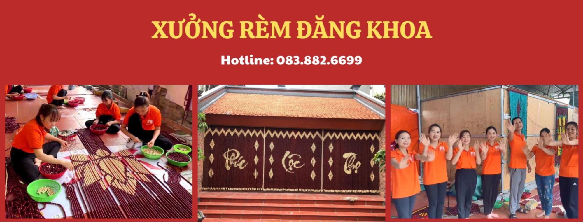 mành hạt gỗ hương