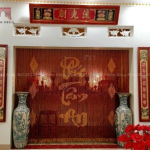 Rèm Phúc Tâm An gỗ Hương
