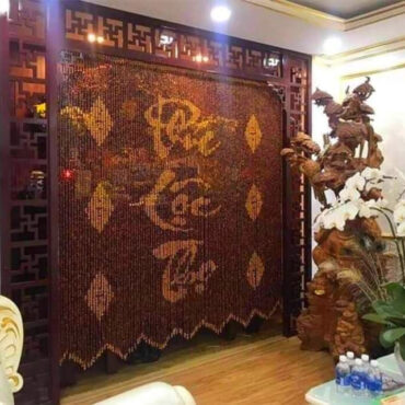 cách treo rèm phòng thờ