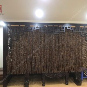 Rèm hạt gỗ Bách Xanh phòng thờ nhận được nhiều sự quan tâm của khách hàng