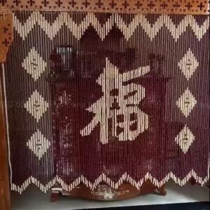 Rèm che phòng thờ chữ Phúc nho là sự lựa chọn lý tưởng cho những ai quan tâm đến phong thủy