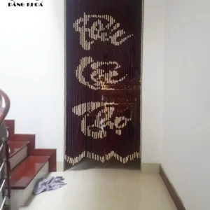 Rèm ngăn cửa phong thờ PLT – thanh tịnh, an yên, sang trọng