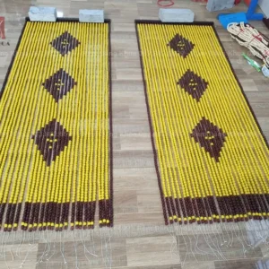 Rèm trám vàng – gỗ tự nhiên, bền đẹp, hợp phong thủy