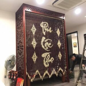 Rèm bàn thờ chung cư Phúc Lộc Thọ