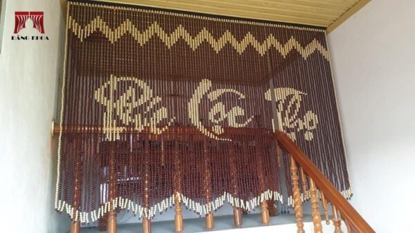 Rèm ngăn cầu thang Phúc Lộc Thọ